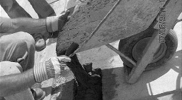 交通路面局部破損修復